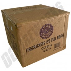 Wholesale Fireworks OMG Crackers Full Brick Case 12/80/16 (Wholesale Fireworks)